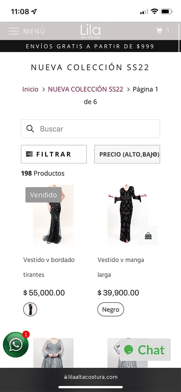 productos tienda en linea